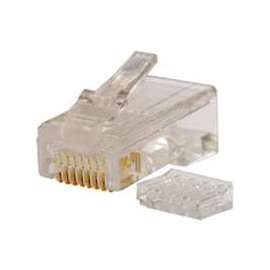 GB GMC-88M6 Modular Plug, RJ-45 Connector, 8 -Contact, 8 -Position, White