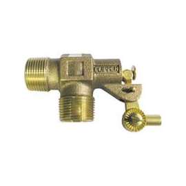 WATTS ST1000 Mechanical Float Valve, 1 in, FNPT, 1/4-20 Rod, 1 in L Rod, Bronze Body
