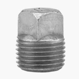 2" BLK Plug