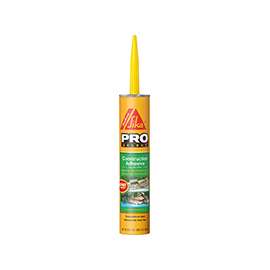 SIKA 106403 Construction Adhesive, Gray, 10.1 oz Cartridge