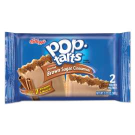 Pop Tarts, Frosted Brown Sugar Cinnamon, 3.52oz, 2/Pack, 6 Packs/Box