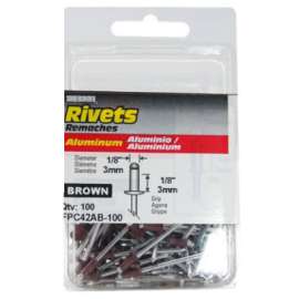 100PK Short ALU Rivet