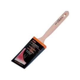 Linzer WC 2160-2.5 Paint Brush, 2-1/2 in W, 2-3/4 in L Bristle, Polyester Bristle, Sash Handle
