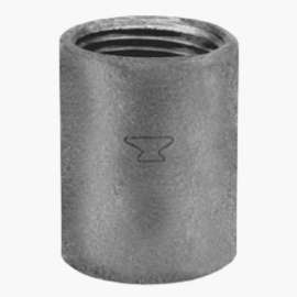 1-1/2 BLK Coupling