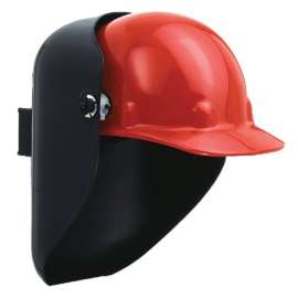 Tigerhood Classic Protective Cap Welding Helmet Shell, SH10, Lift Front, 2 in x 4-1/4 in, Black