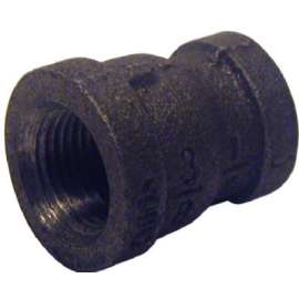 1/2x1/4 BLK Coupling
