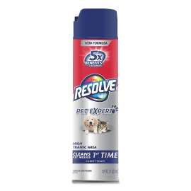 Pet High Traffic Foam Carpet and Upholstery Cleaner, 22 oz, Aerosol
