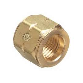 Hose Nuts, 200 PSIG, Brass, A-Size, Oxygen
