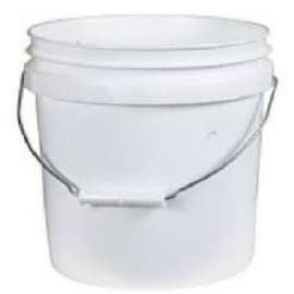 GAL WHT Plas Pail
