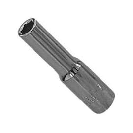 Vulcan MT6487800 Drive Socket, 4 mm Socket, 1/4 in Drive, 6-Point, Chrome Vanadium Steel, Chrome