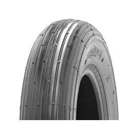 MARTIN WHEEL 406-2LW-I Wheelbarrow Tire, Ribbed Tread