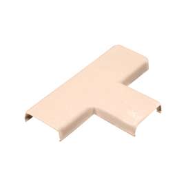 Wiremold NM11 Raceway T-Fitting, Plastic, Ivory