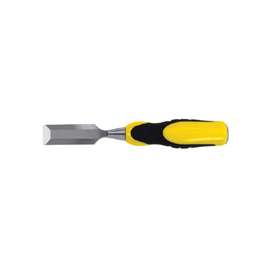 STANLEY 16-308 Chisel, 1/2 in Tip, 9-1/4 in OAL, Chrome Carbon Alloy Steel Blade, Ergonomic Handle