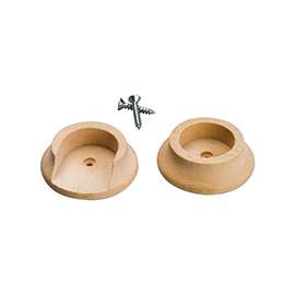 Waddell 408 Closet Pole Socket, Hardwood