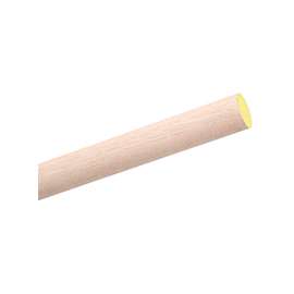 Waddell 6312UB Dowel Rod, 3/4 in Dia, 36 in L, Aspen Wood, Yellow