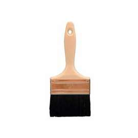 Industrial Paint Brushes, 2 in wide, 2 in trim, Black Bristle, Wood handle