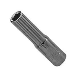 Vulcan MT6487802 Drive Socket, 5 mm Socket, 1/4 in Drive, 6-Point, Chrome Vanadium Steel, Chrome