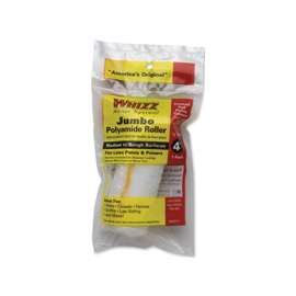 WHIZZ MAXIMUS 60011 Paint Roller Cover, 1/2 in Thick Nap, 4 in L, Polyamide Cover
