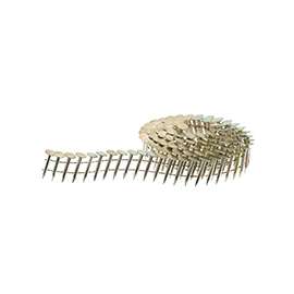 SENCO M003101 Roofing Nail, 3/4 in L, Galvanized Steel, Full Round Head, Smooth Shank