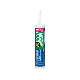 Loctite 1654392 Landscape Block Adhesive, Paste, Acetone, Beige/Tan, 10 oz Tube