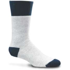 XL GRY/Navy Boot Sock