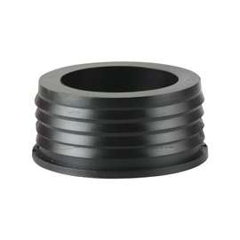 ProSource Hub Donut, 4 x 3 in, Compression, PVC, Black