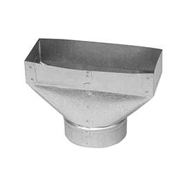 Imperial GV0692-A Universal Boot, 3-1/4 in L, 10 in W, 5 in H, Steel, Galvanized