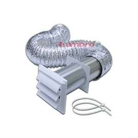 Lambro 1379W Louvered Vent Kit, 10-Piece