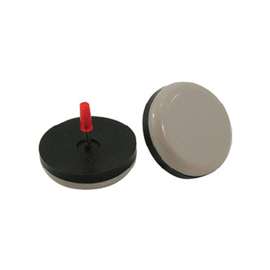 Shepherd Hardware 9249 Furniture Pad, Polyethylene, Black/Tan