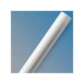 Zenna Home 600W Shower Rod Cover, Rust-Resistant, PVC/Vinyl, White, For: 60 to 72 in Shower Rods