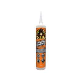 Gorilla 8110003 Construction Adhesive, White, 9 oz Cartridge