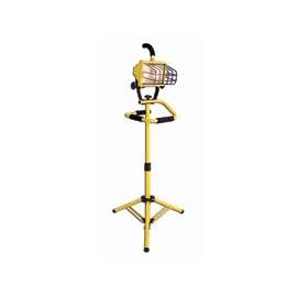 PowerZone ORHLT5006 Work Light, 1-Lamp, Halogen Lamp, 8000 Lumens, Yellow