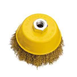 3"(75mm) x 10 x 1.5mm Crimped Wire Cup Brush