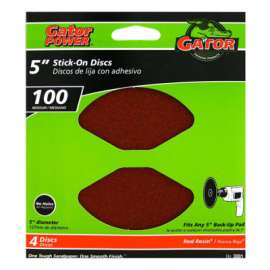 4PK 5"100G AO Sand Disc