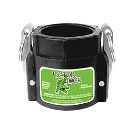 GREEN LEAF 150D/GLP150DNL Cam Lever Coupling, 1-1/2 in, Female x FNPT, Glass Filled Polypropylene