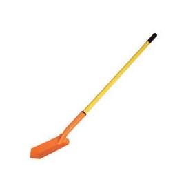 RAZOR-BACK 47035 Trenching Shovel, 5 in W Blade, Steel Blade, Fiberglass Handle, Extra Long Handle, 43 in L Handle