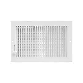 Imperial RG0299 Multi-Shutter Register, 7-1/4 in L, 13-1/4 in W, Steel, White