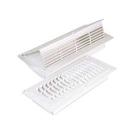 Imperial RG1961 Floor Register, Polystyrene, White