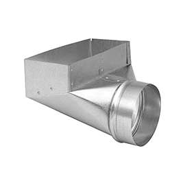 Imperial GV0606 Angle Boot, 4 in L, 10 in W, 4 in H, 90 deg Angle, Steel, Galvanized
