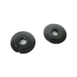 ProSource RP-04-3L Tube Cutter Wheel, 0.7 in Dia, 2.9 mm Thick, Steel, Black