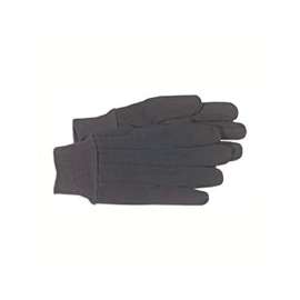 BOSS 4020-S General-Purpose Work Gloves, Men's, S, Knit Wrist Cuff, Cotton/Jersey/Polyester, Brown