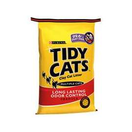 Tidy Cats 7023010711 Cat Litter, 10 lb Capacity, Gray/Tan, Granular Bag