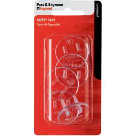 5PK CLR Elec Safety Cap
