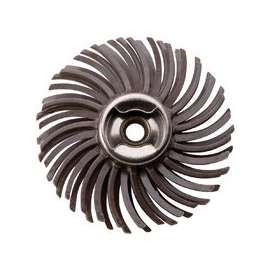DREMEL EZ471SA Abrasive Brush, 1 in Bit Dia, 1/8 in Arbor/Shank, Rubber Bristle