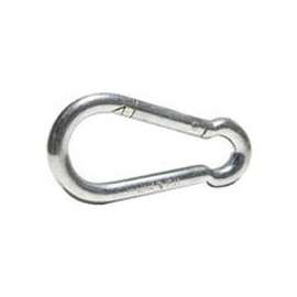 Koch 245341 Rigid Eye Spring Snap, Zinc