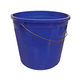 ENCORE Plastics 20320 Paint Pail, 10 qt Capacity, Plastic, Blue