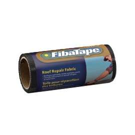 ADFORS FDW6597-U Roof Repair Fabric, 25 ft L, 6 in W, Black