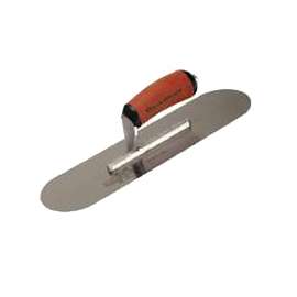 Marshalltown SP14SD Pool Trowel, Hardened Steel Blade, DuraSoft Curved Handle, 4 in OAW