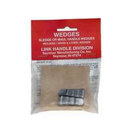 LINK HANDLES 64133 Sledge and Maul Handle Wedge, Steel/Wood, Red