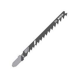 Bosch T144D3 Jig Saw Blade, 4 in L, 5 to 6 TPI
